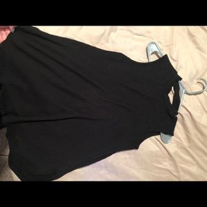 black tank top